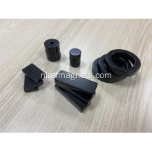 Neodymium magneten zwart epoxy gecoat